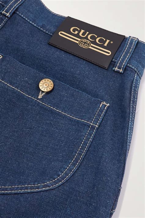 jeans gucci uccelli|gucci jeans net a porter.